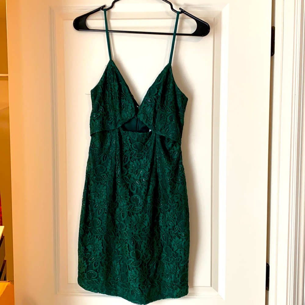 Line & Dot Lace dress